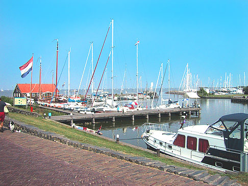 Hafen in Holland Foto 